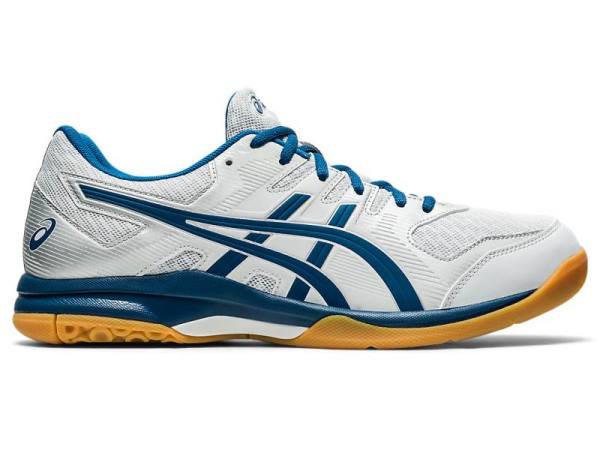 Asics Volleybalschoenen Heren, GEL-ROCKET Grijs/Blauw - Asics Loopschoenen Outlet | B2657893-WV